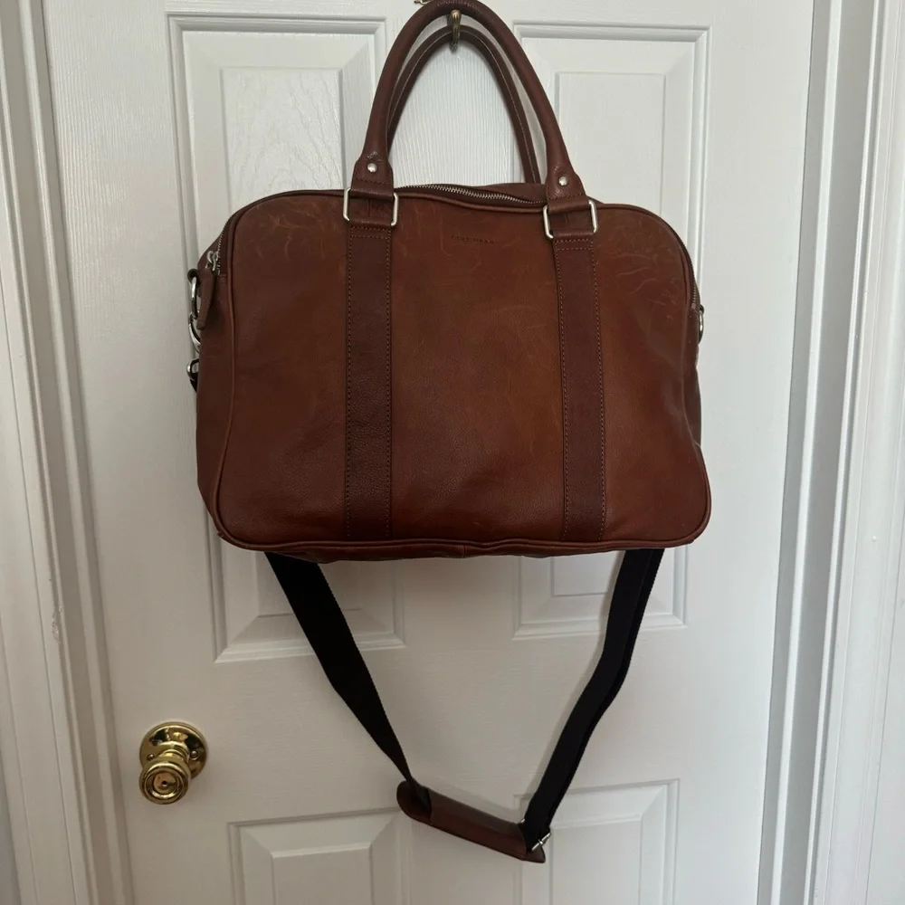 Cole Haan |,Wayland Soft | Leather Briefcase Computer Laptop Bag Travel Carry-on